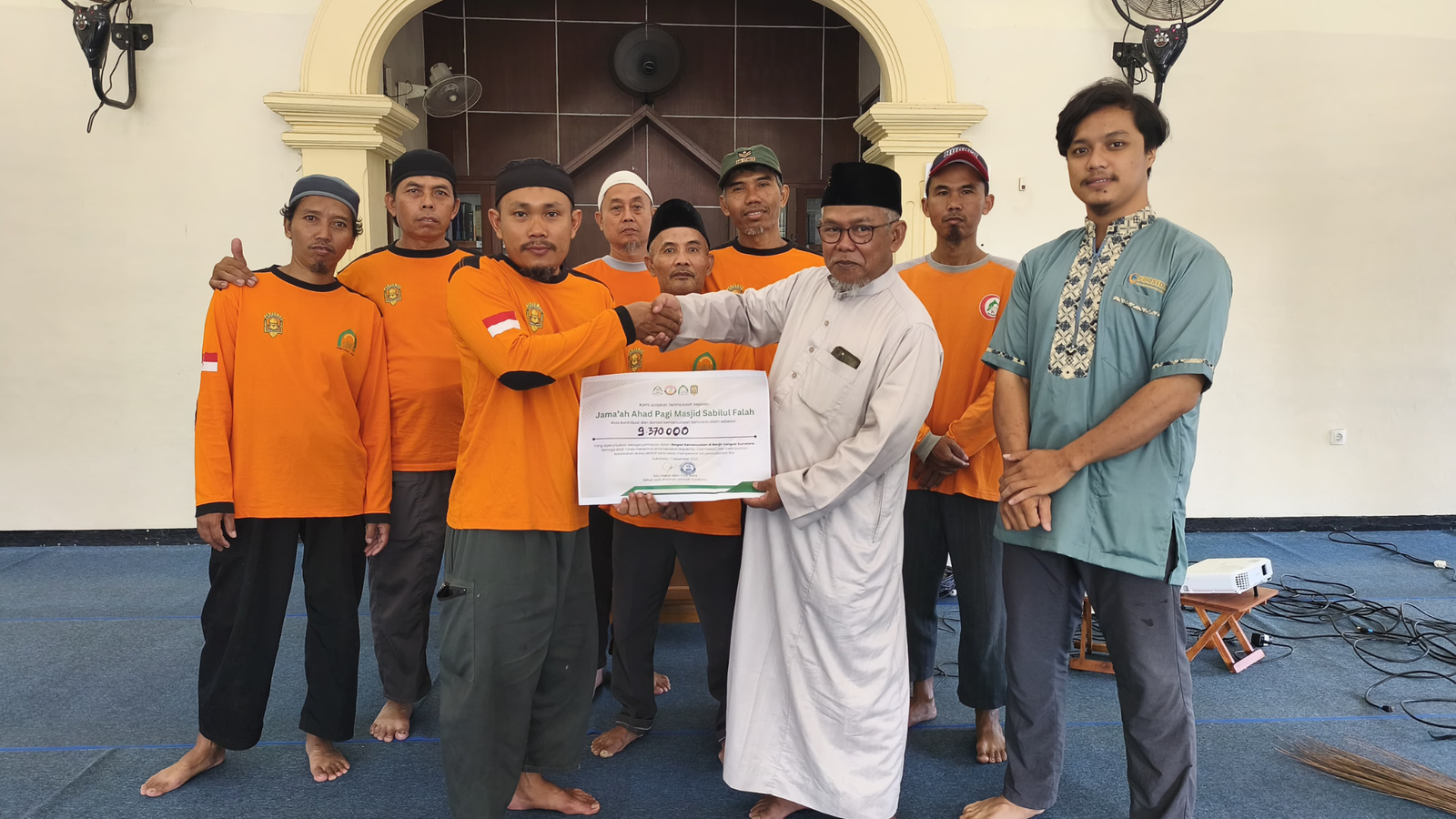 Penyaluran Donasi Kemanusiaan untuk Kepedulian Sosial Umat